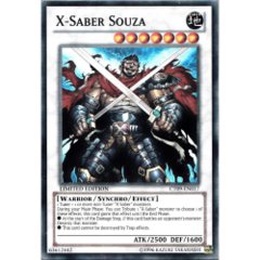 X-Saber Souza - CT09-EN017 - Super Rare - Limited Edition